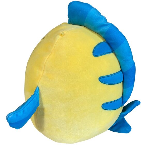 Squishmallows Disney Flounder Plush Fish 10" Little Mermaid Soft Toy - Picture 2 of 6